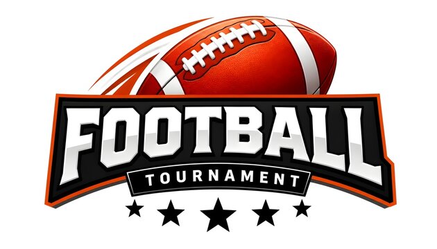 American football tournament championship game with stadium lights sports equipment football competition