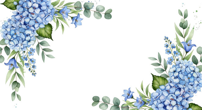 Blue Hydrangea Frame Images – Browse 20,637 Stock Photos, Vectors