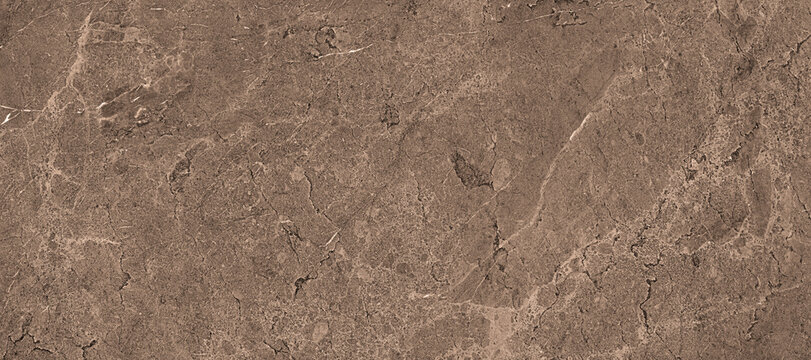A detailed close-up texture of a brown, rough stone surface, showcasing its natural patterns and variations. The image captures the rugged, earthy quality of the rock.