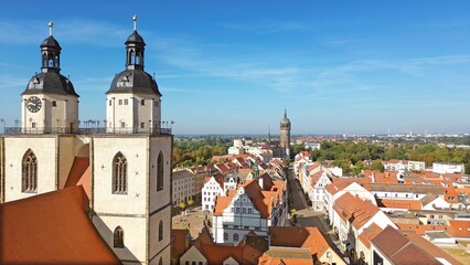 Fototapeta premium Die Kirchen in Wittenberg