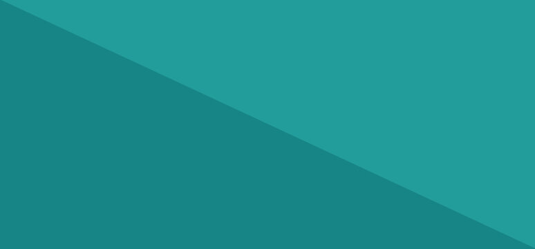 A professional minimalist background featuring a clean sharp diagonal split between two shades of teal. This modern uncluttered design is perfect for professional websites corporate slides.