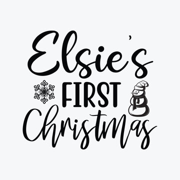 Elsie&rsquo;s first Christmas