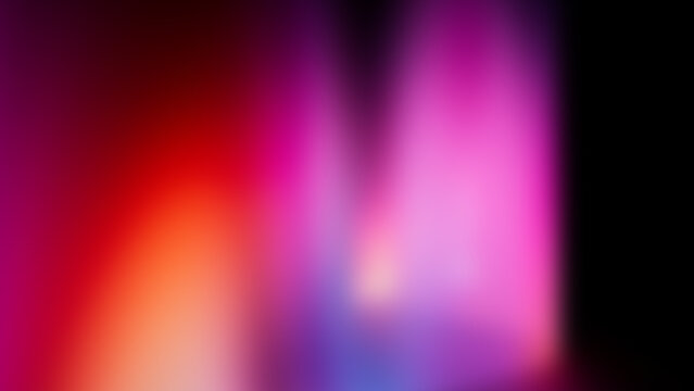 Dynamic abstract streaks of red pink blue light with abstract background