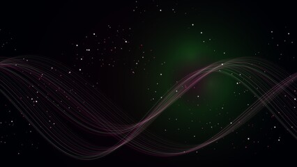 Obraz premium Professional Neon Geometric Abstract with Purple_Magenta color background