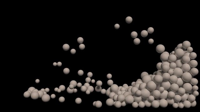 a Balls In The Frame animation colliding with the edges of the frames