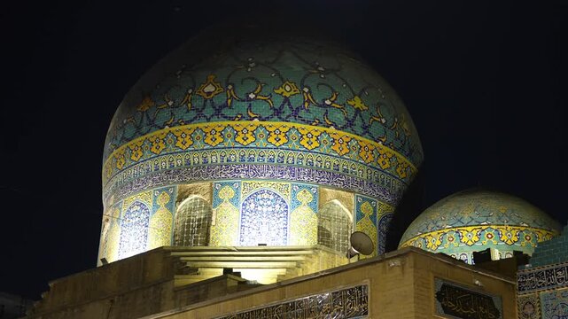 Haydar-Khana Mosque on Al-Rasheed Street in Historic Baghdad