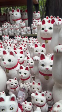 Gotokuji Temple aka Lucky Cat is located in Gotokuji 2-chome, Setagaya-ku, Tokyo. Soto Zen temple