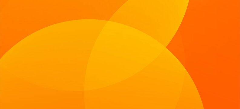 Abstract minimal background with orange color. Dynamic shapes composition. Eps10 vector