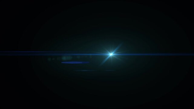 Optical flare shine light rays, cinematic optical reflection overlay, bright flash animation, abstract glow burst, black background film transition in 4k