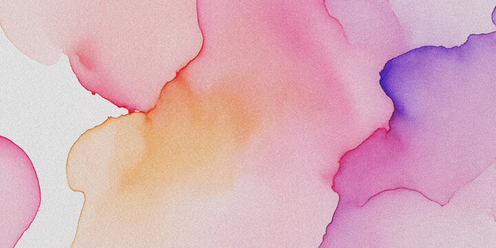 Microscopic view of stained human tissue cells under laboratory microscope with vibrant colors