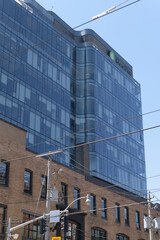 Naklejka premium Shopify's main hub located at 620 King St W, Toronto