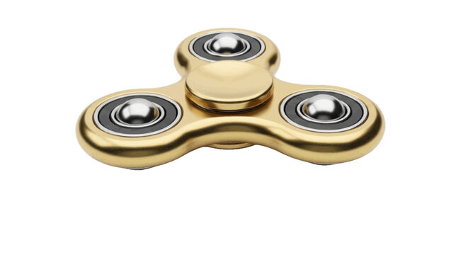 Minimal black silhouette icon, simple flat vector, bold black shape, no, no shading gold fidget spinner toy on a, flat icon style