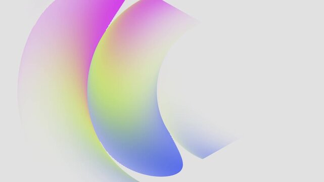 Transparent fluid gradient background with glowing blue glass lights. flowing energy wave reflections, abstract pastel swirls of color motion fluid smooth light design.