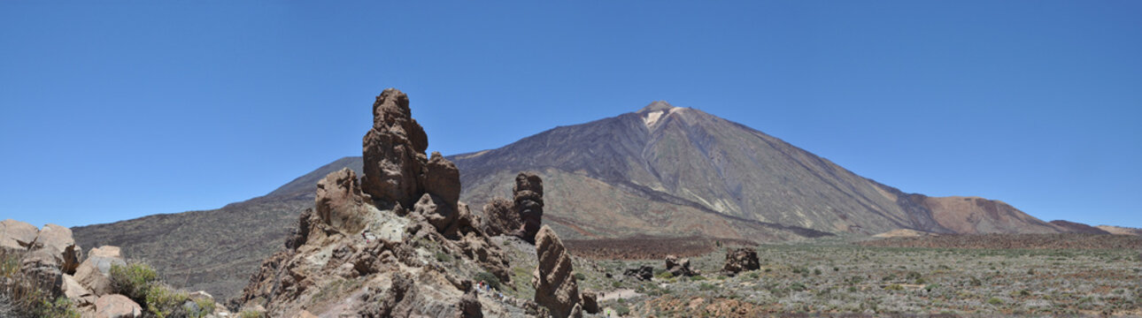 roques de garcia und pico del  teide, teneriffa