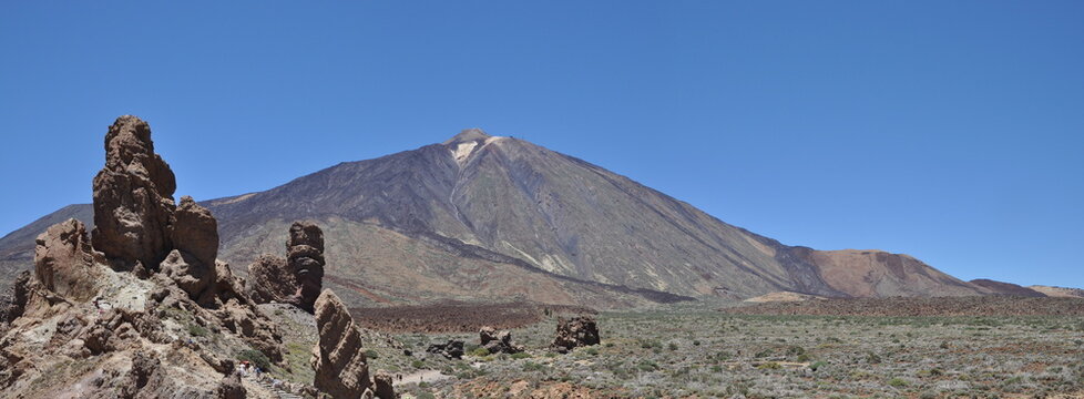 roques de garcia und pico del  teide, teneriffa