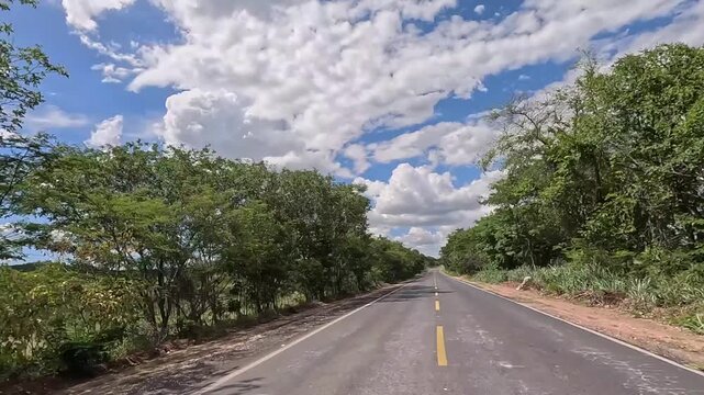 Traveling through Northern Minas Gerais, Brazil.