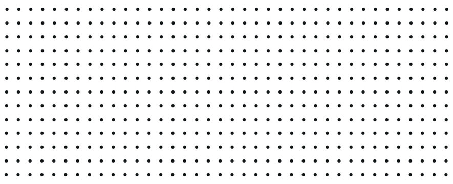 Background with monochrome dotted texture. Polka dot pattern template. vector il[ustration