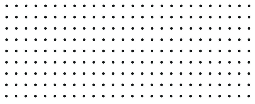 Background with monochrome dotted texture. Polka dot pattern template. vector il[ustration