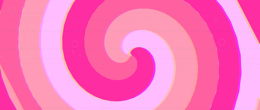 Distraction Free Wallpaper - Barbie colors with Swirly Lollipop background