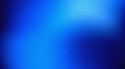 Obraz premium Abstract dark blue background with soft light gradient and subtle grainy texture for modern design