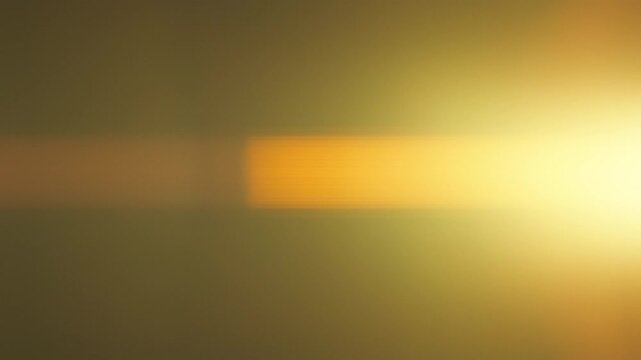Warm orange anamorphic lens flares with horizontal light leaks