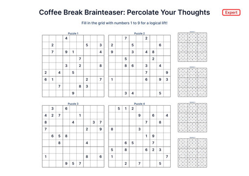 Coffee Break Brainteaser: Percolate Your Thoughts