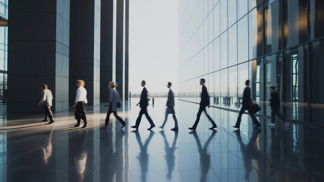Modern office life: the daily commute