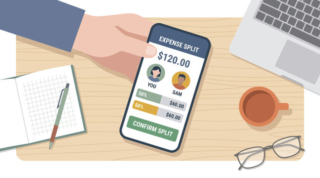 Modern Solution for Managing Shared Financial Responsibilities A Smartphone Application Facilitating Easy Expense Splitting and Tracking Among Users
