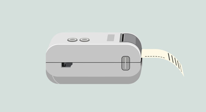 Portable Label Maker Printer Machine