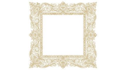 Ornate Vintage Frame - Decorative Border Element © Sandal