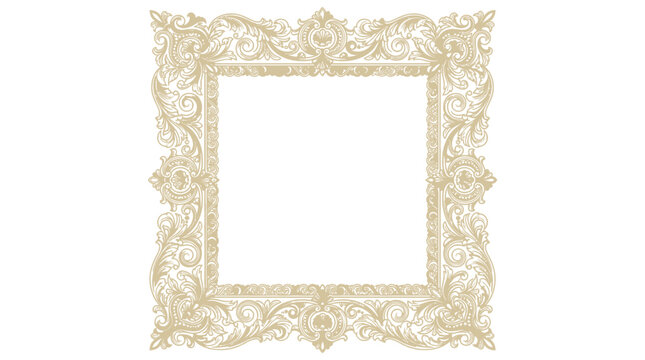 Ornate Vintage Frame - Decorative Border Element