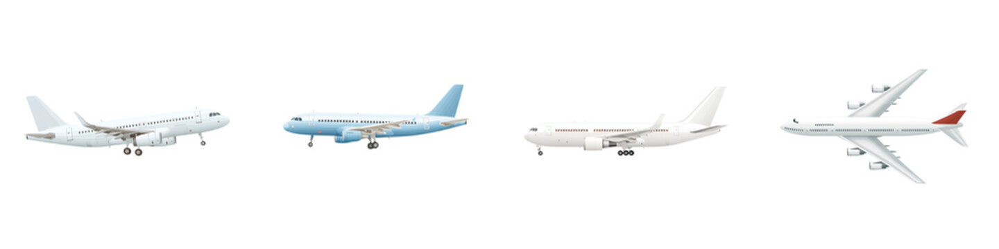 Airplane Collection: Commercial Aircraft, Jetliners, Modern Aviation
