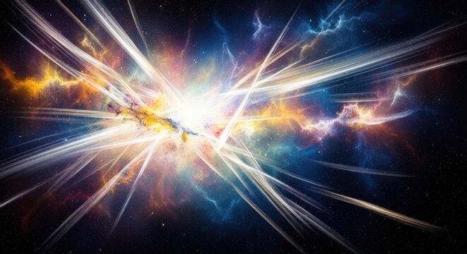 Cosmic Explosion with Radiant Energy