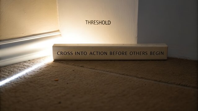A Quote About Taking Action at the Threshold