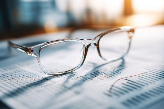 Orthographic Eyeglasses and Document Texture