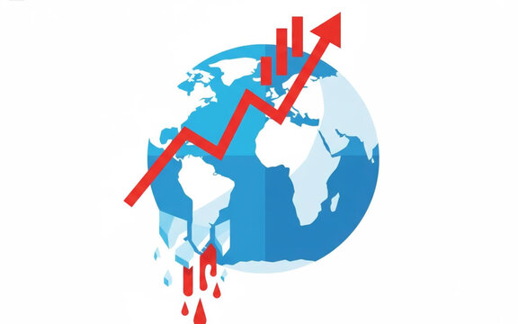 Global Economic Growth Paradox Upward Financial Trends Masking the World's Bleeding Crises and Unsustainable Pressures