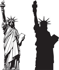 statue of liberty vector © Arup