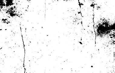 Fototapeta premium Background of black and white texture. Abstract vector monochrome pattern. Grunge distressed texture. Dust overlay distress grain. Monochrome distressed overlay background.