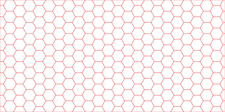 Soft pink hexagonal vector background with seamless geometric honeycomb pattern, ideal for creative projects, abstract visuals, and modern illustration design