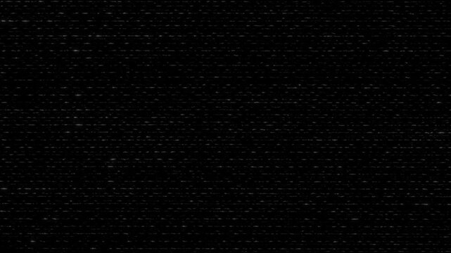 Dark Glitch Texture Background.Black paper video effect with seamless static noise loop.