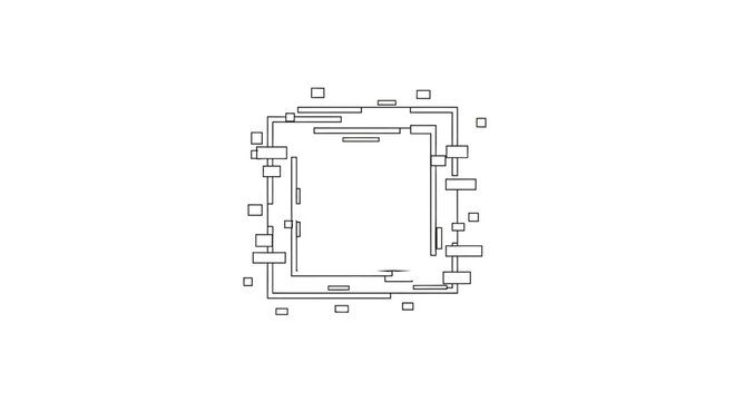 Detailed technical blueprint drawing.