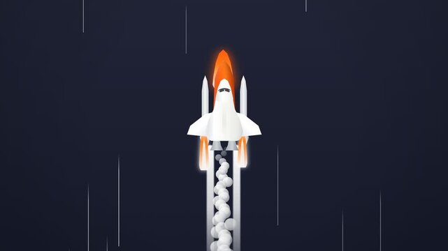 Space Shuttle Launch Animation