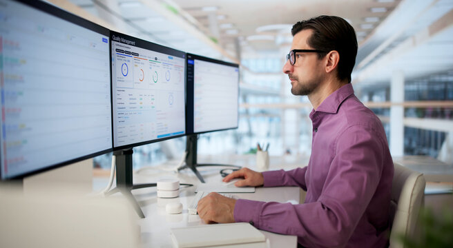 Quality Manager Uses Desktop Software To Track