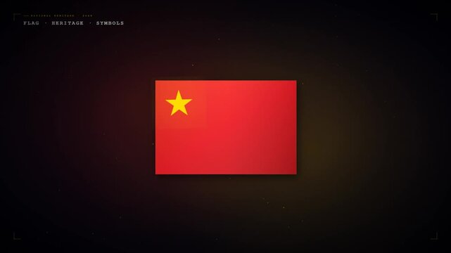 Chinese National Heritage Symbols with Dragon Panda Pagoda Mountain Lotus Cultural Showcase