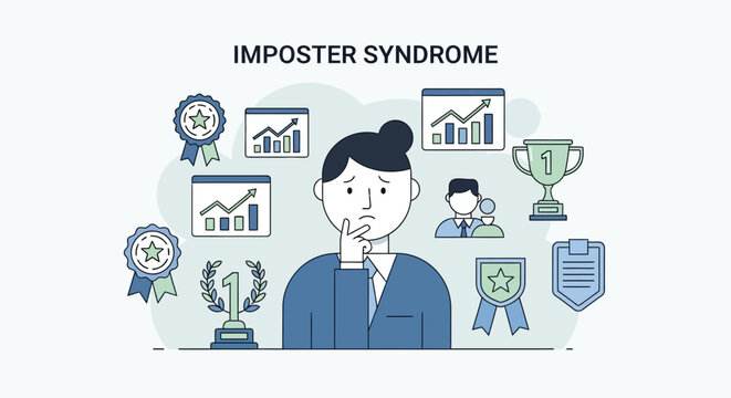 Person feeling Imposter Syndrome.
