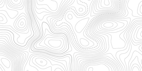 Topographic line contour map background, geographic grid mapDesign materials. Print image, Abstract bacground. Vector illustration © MDSOHEL