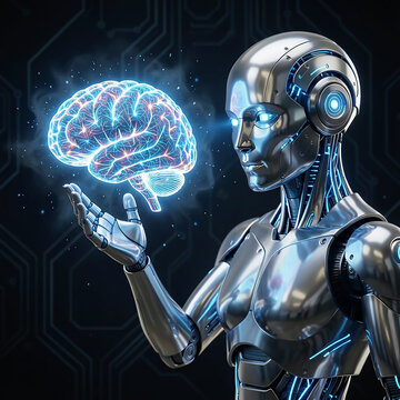 robot and brain