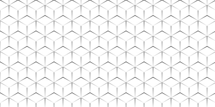 Structure geometric tile stripe square cube decorative thin minimal wallpaper. repeat creative element mosaic ornament vintage monochrome hexagon type gradient liner background.