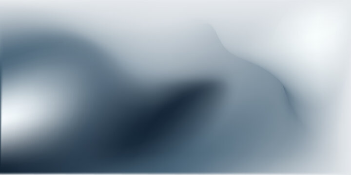 Black white dark gray silvery abstract background. Color gradient. Wave. Rough grain grainy grungy noise dust. Brushed matte shimmery blur. Light. Metallic steel metal effect. Design.