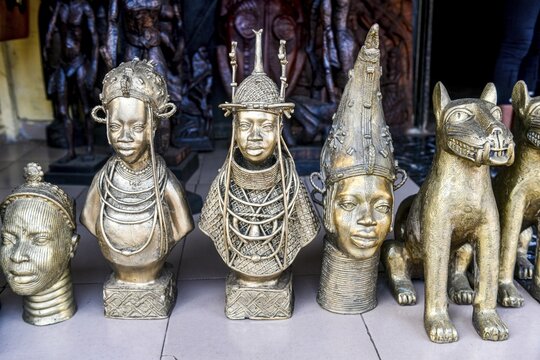 Copper souvenirs, Benin city, Nigeria